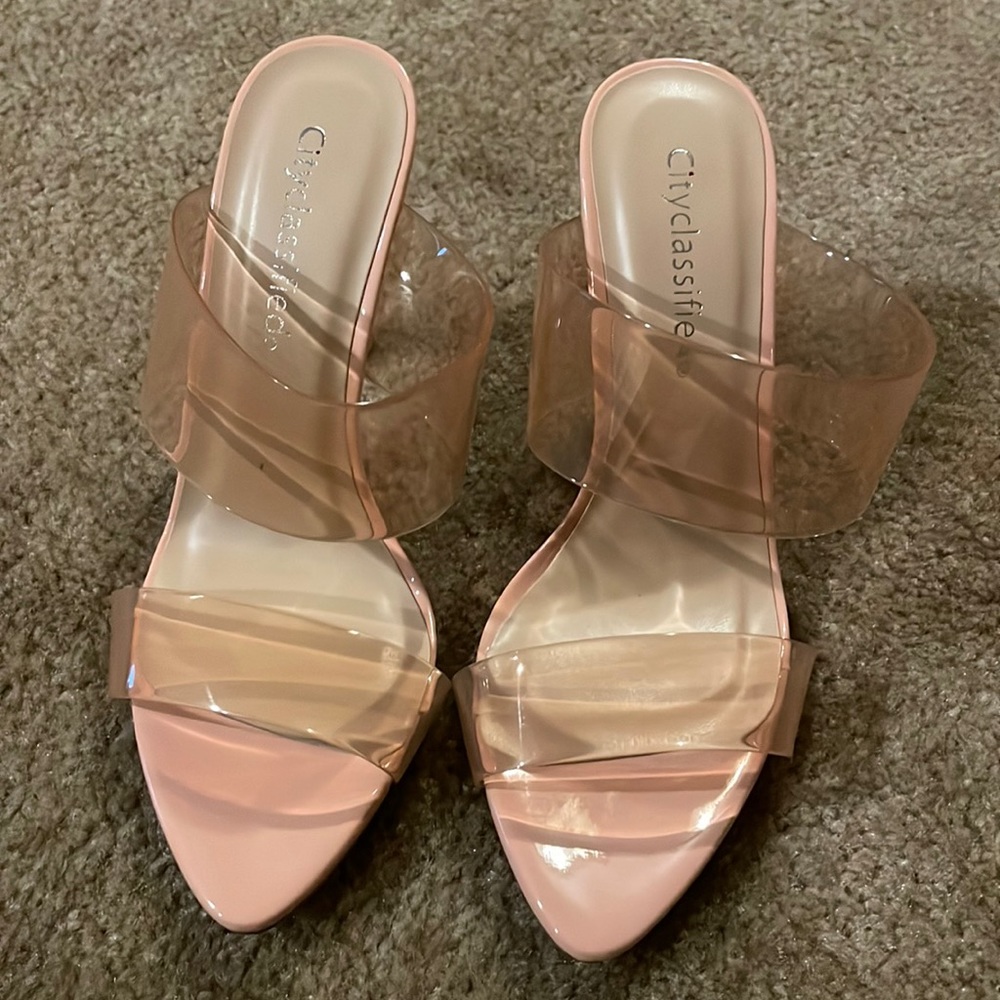 New Nude pink heels.